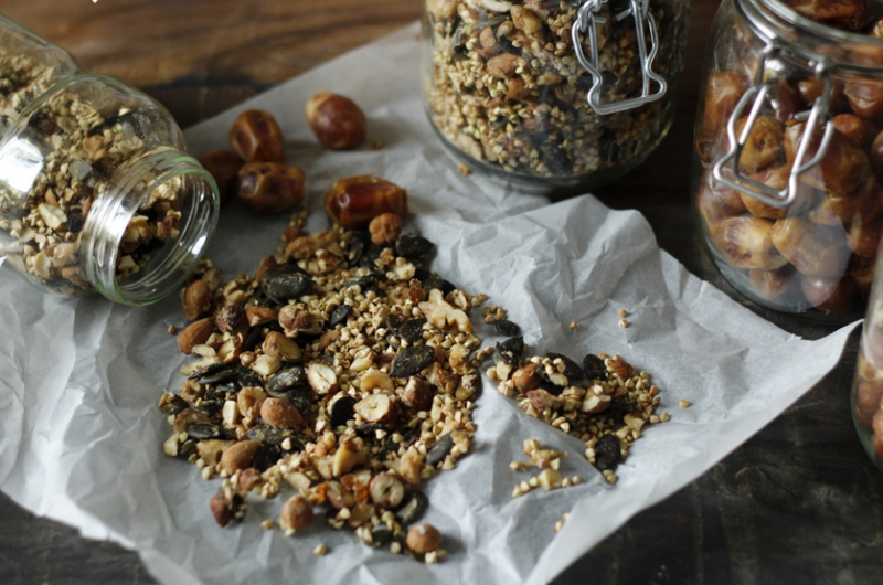 Raw granola