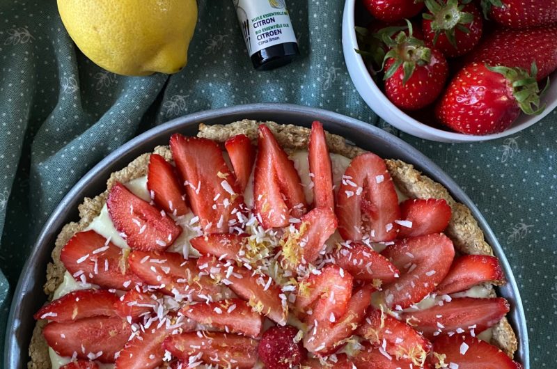 Tarte aux fraises & citron