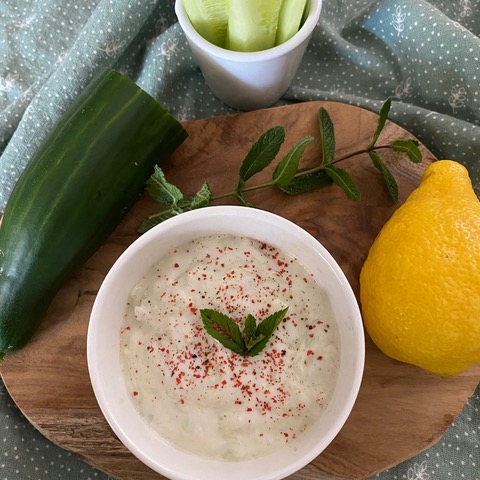 Tzatziki aux huiles essentielles