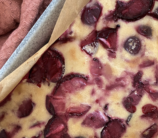 Clafoutis aux prunes